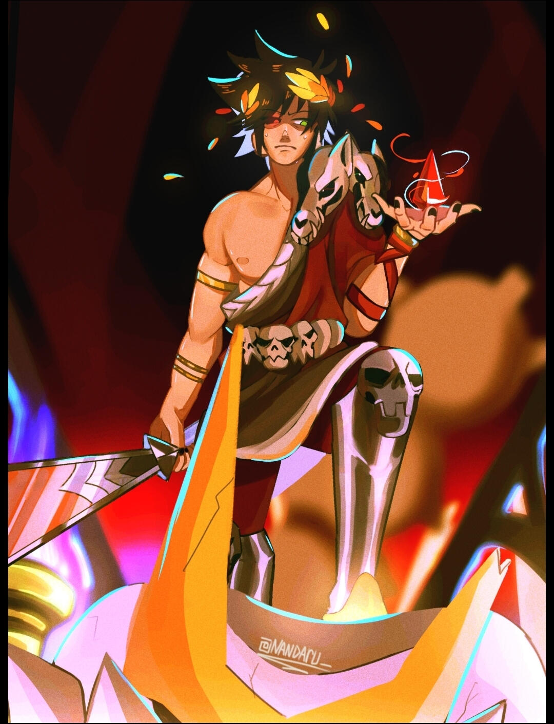 Zagreus vs Bone Hydra Zagreus vs Bone Hydra