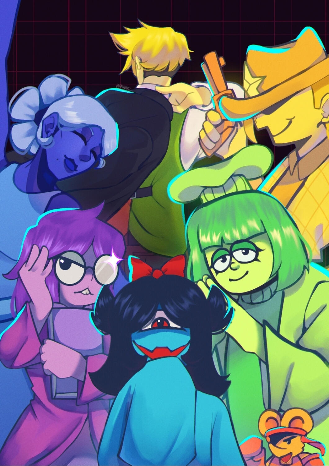 Deltarune flowers